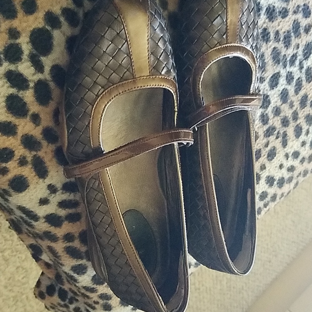 Cole Haan Nike Air bronze Mary Janes - Picture 7 of 8